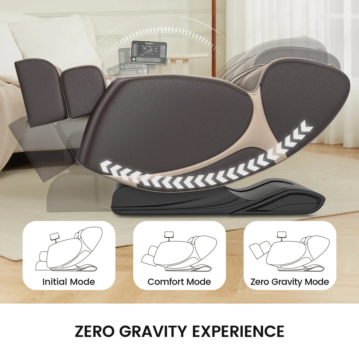 BS06New Design Remote Control Electric Luxury AI Voice Heating Full Body Home Massage Chair with Vibration and Musical Function