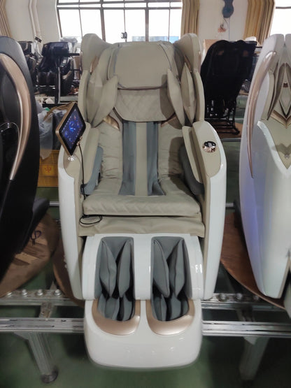 2025 Newest massage chair luxury 4D zero gravity Dual-core Full body Airbag Shiatsu Heating 3D Thai Stretch home Office chair