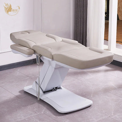 Electric Beauty Spa Bed for Massage Facial Lash Work Salon Furniture