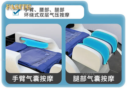 Electric massage shampoo bed Beauty salon shampoo bed Hair salon Flushing bed Fiberglass shampoo  Water circulation