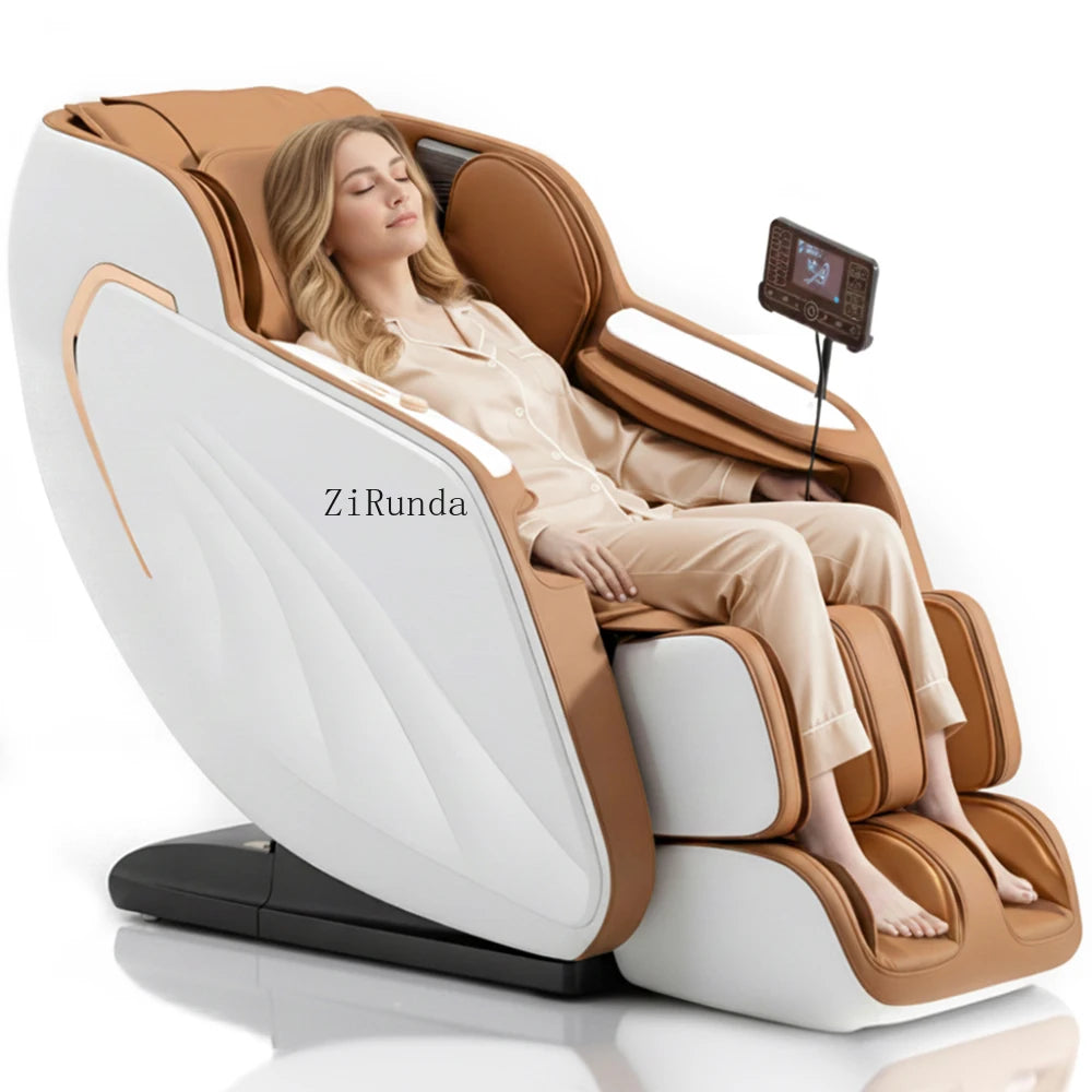 Ganzkörpermassagesessel Zero Gravity Fußrollen Rückenheizung LCD-Touchscreen SL-Track