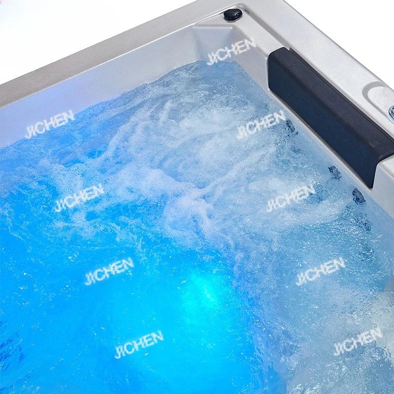 DepositLuxury Swimming Spa Jacuzzi Outdoor Spa Pool Endless Acrylic Pool