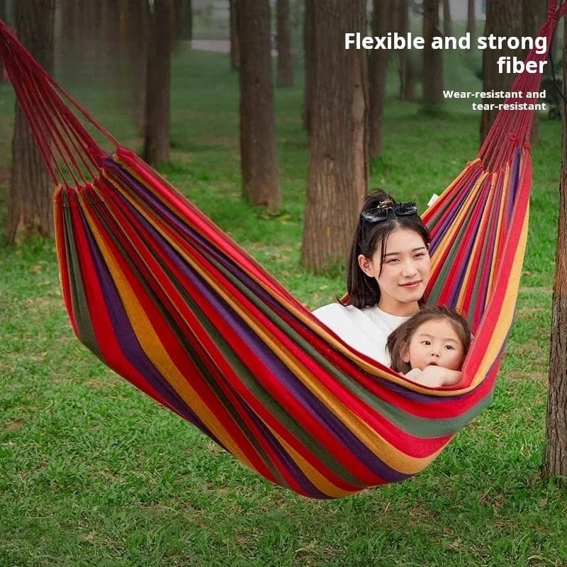 Multi-Function Outdoor Hammock - Anti-tilt, Colorful and Easy to Attach