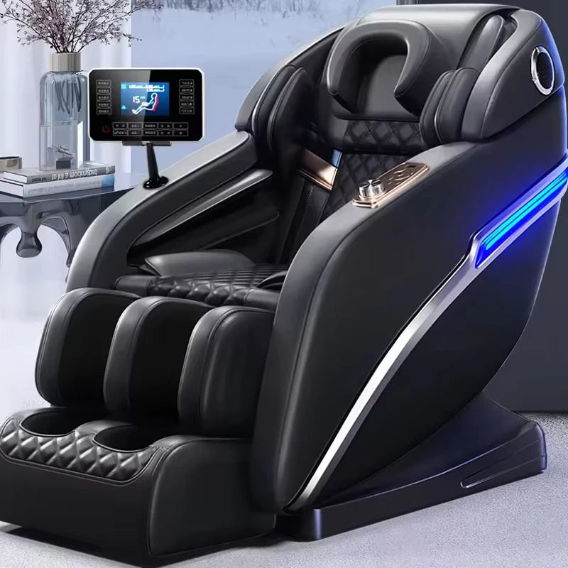 4D Massage Chair Luxury Full Body Zero Gravity Track Electric 3D Chair Luxury 8 Fixed-point Massage
