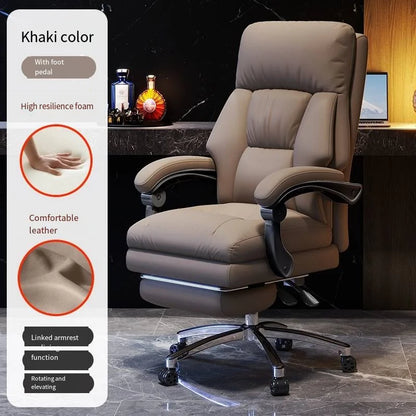 Home Computer Chair Casual Back Recliner Sofa Study Ergonomic Office Chair Luxury Comfortable Sedentary Salon Furniture