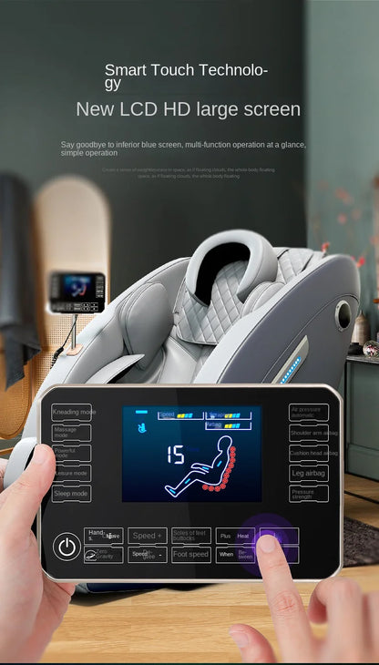 New Arrival Modern Shiatsu Zero Gravity Full Body Massage Chair 3D Head Luxury Electric Foot Massage Armchair