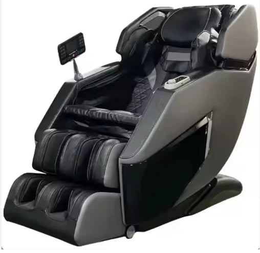 Elektrisches Sofa Luxus Shiatsu Kneten Heiztherapie Luftdruck Massage Sessel 4D Massagesessel mit Touchscreen