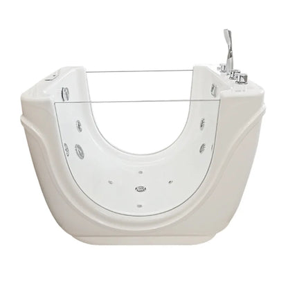 Cross-border acrylic children's baby pool infant thermostatic doll bathtub