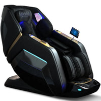 OEM Modernes Shiatsu-Massagegerät, Durchblutung, SL-Schiene, Ganzkörper-Luxus-4D-AI-Schwerelosigkeits-Massagesessel