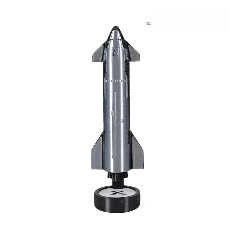 SpaceX Starship 1:200 Model Humidifier with Flame Effects – Functional Rocket Launcher Decorative Ornament