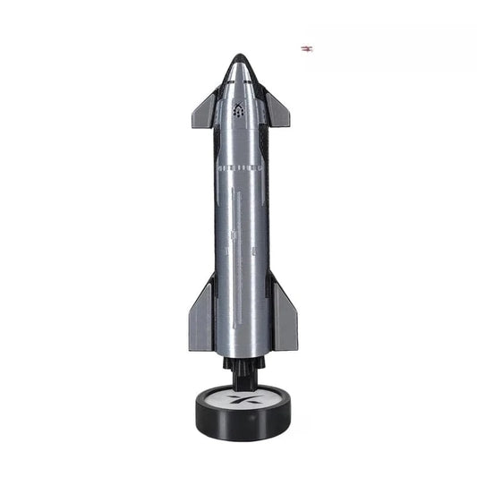 SpaceX Starship 1:200 Model Humidifier with Flame Effects – Functional Rocket Launcher Decorative Ornament