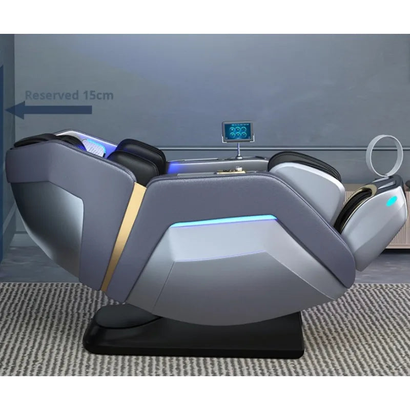 4D-Ganzkörper-Massagesessel, Schwerelosigkeitsfunktion & Gesundheitssystem | Smarte Entspannung für das Wohlbefinden zu Hause