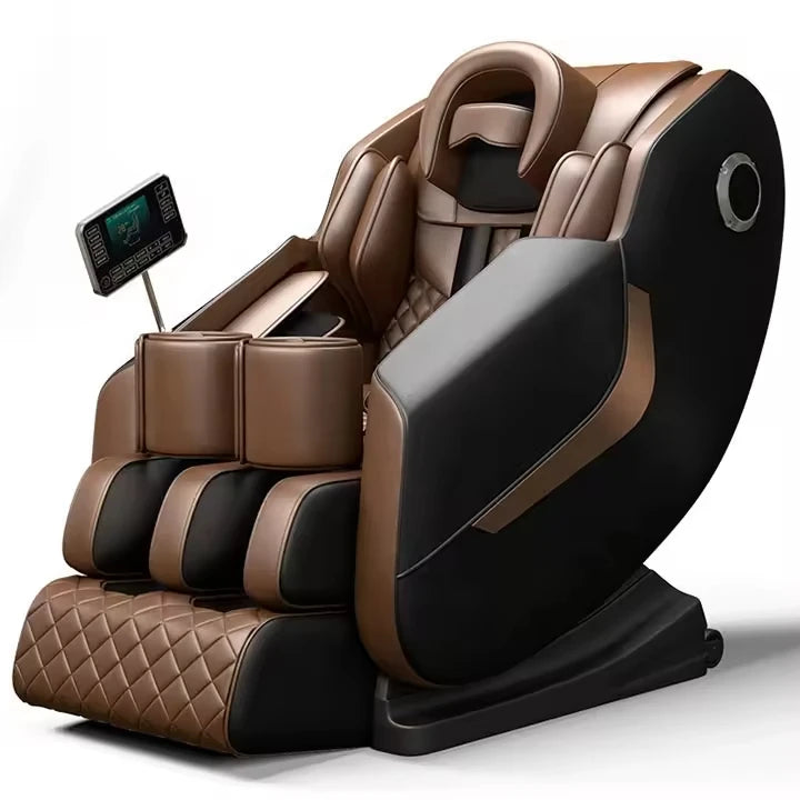 Best Selling Luxury Zero Gravity Shiatsu Electric Incline Massage Chair with Rocking Music Full Body for Home Use
