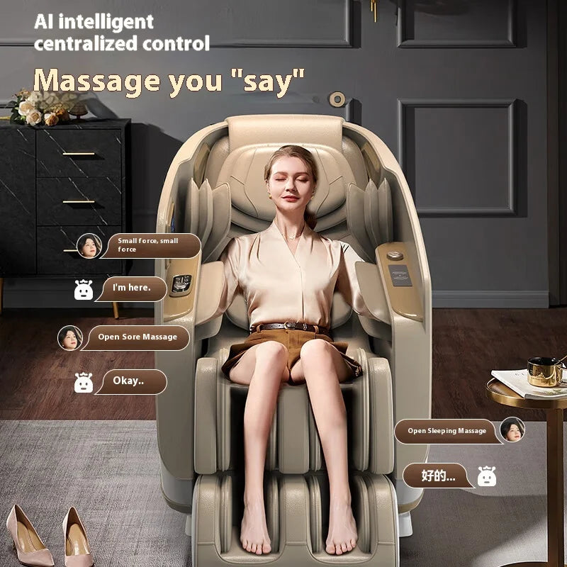 Massage Chair Full Body New Model Home Office Factory Electric Heating Kneading Luxury Zero Gravity Recliner Massage Chair