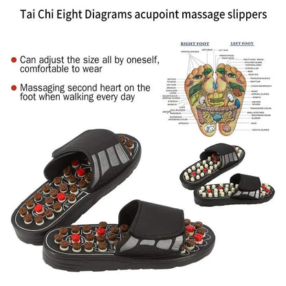 Fußmassage Hausschuhe Akupunktur Therapie Massage Schuhe Für Fuß Akupunkturpunkt Aktivierung Reflexzonenmassage Fußpflege Massageador Sandale