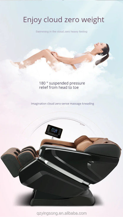 OEM Modern Shiatsu Massager Blood Circulation SL Track Full Body Luxury 4d Ai Zero Gravity Massage Chair