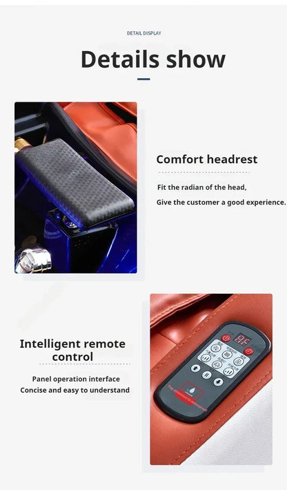 Rofessional Hairdresser Washing Machine Stretcher Spa Hair Beauty Salon Chairs Cosmetologist spa capillaire Luxury Products