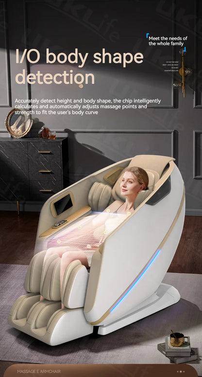 3 Year Warranty 4D SL-Track Zero Gravity full body AirBag Massager Chairs Home 3D Office Chair Luxury Electric Massage Sofa
