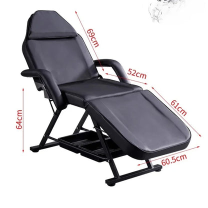 Tattoo Lounge Massage Tables Beauty Knead Comfort Iron Massage Tables Sleep PU Leather Furniture Letti Per Massaggi MH