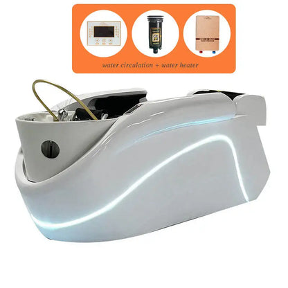 Funky Zirkulation Liegende Intelligente Salonstühle Wohnzimmer Nagel Friseur Waschstuhl Haarausstattung Cama Champú Rendy Möbel