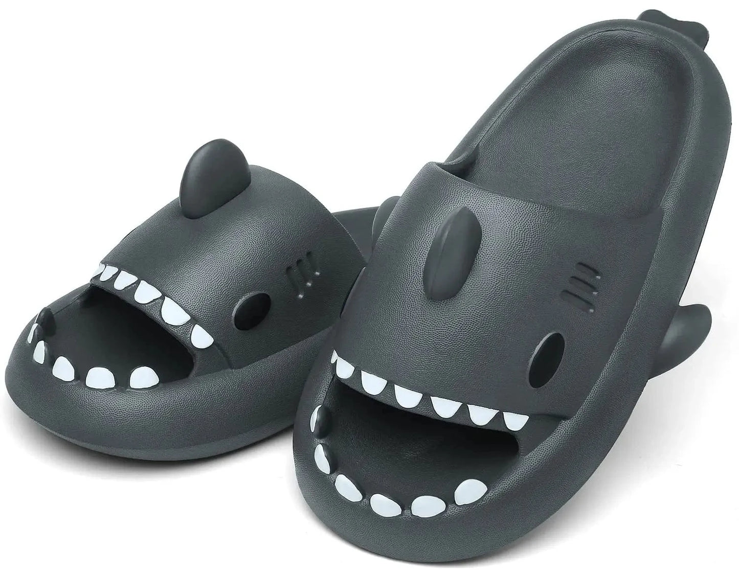 Shark Cloud Slides – Funny EVA Slippers for Women, Men & Kids