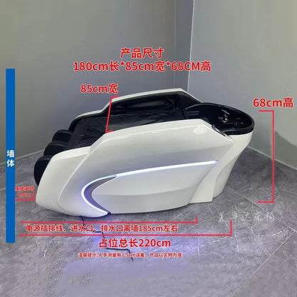 ss D Intelligentes automatisches Massage-Shampoo-Bett, Wasserzirkulation, Haarbehandlung, Schönheitssalon, Begasungs-Spülbett