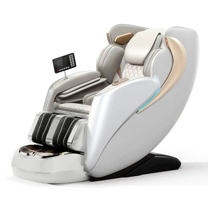 Dual-Core 4D SL-Track Zero-Gravity-Massagesessel | Ganzkörper-Thai-Stretch & Fußverlängerung | 3 Jahre Garantie Luxuriöser Elektrischer Massagesto