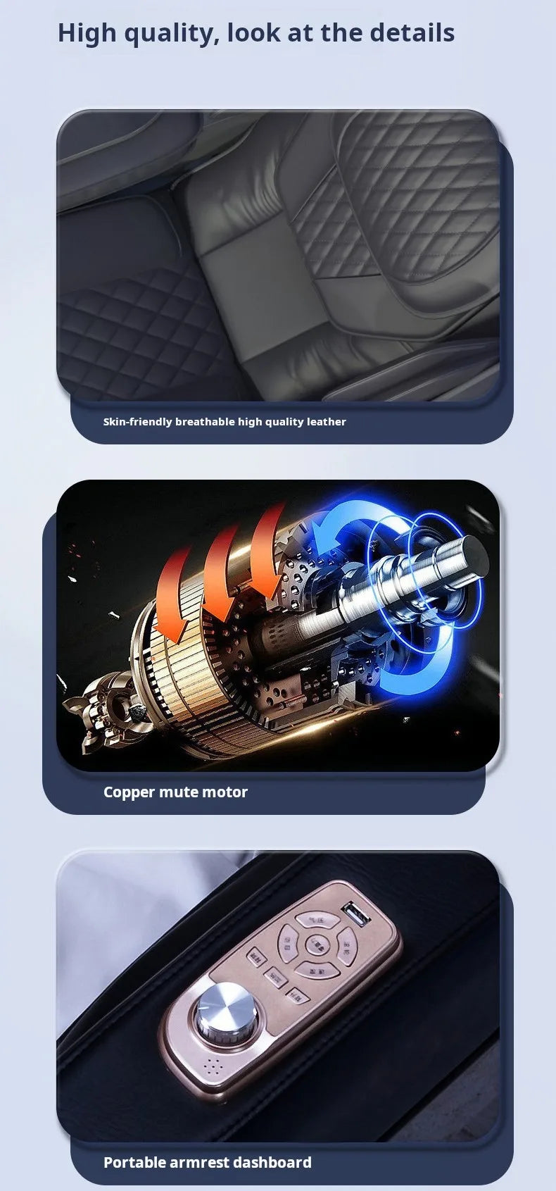 C16 Integra Comprehensive Full Body Massage with Zero Gravity Feature Heating Smart Shiatsu Massage Chair