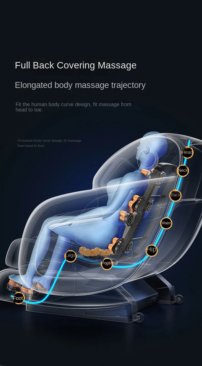 New Arrival Modern Shiatsu Zero Gravity Full Body Massage Chair 3D Head Luxury Electric Foot Massage Armchair