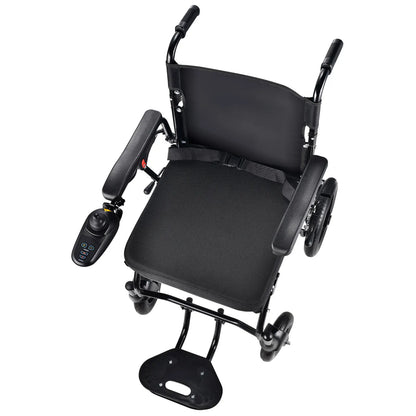 Hochwertiger faltbarer Elektrorollstuhl aus Aluminiumlegierung – Automatischer Gehwagen und Rollator für ältere und behinderte Pendler