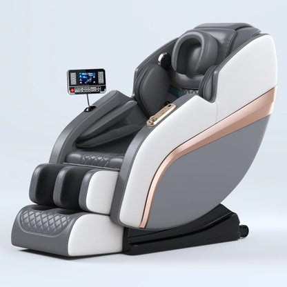 Style moderne maison meubles de luxe en cuir véritable Commercial sain USB connecter chaise de Massage intelligente télécommande pour le corps