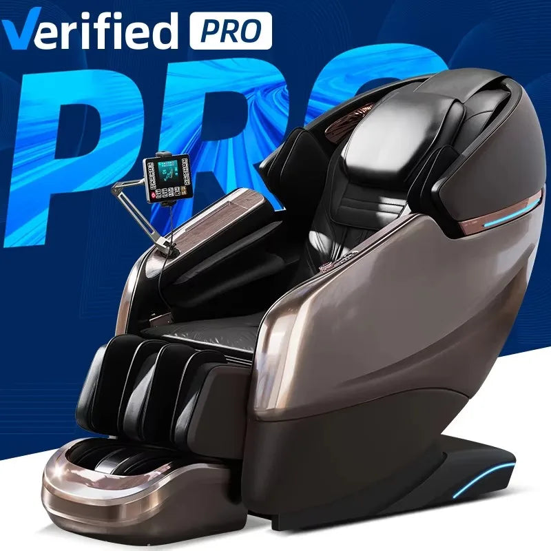 Massagesessel 5d Zero Gravity mit Heizung 2023 4d Massagesessel Kabelloses Telefonladegerät