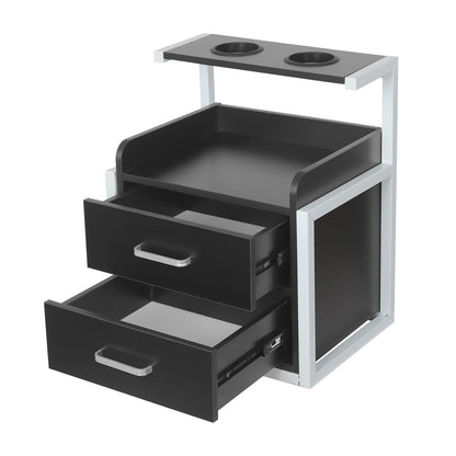 Multifunktionale Salonwagen Wandmontierter Friseurschrank Friseursalon Spezial Dauerwellen-Färbemittel-Ablageregal Möbel