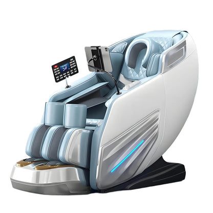 AUX 6D Shiatsu-Massagesessel, Smart-Massagesessel, Ganzkörper-Schwerelosigkeits-Streckmassagesessel, Relax-Massagesessel