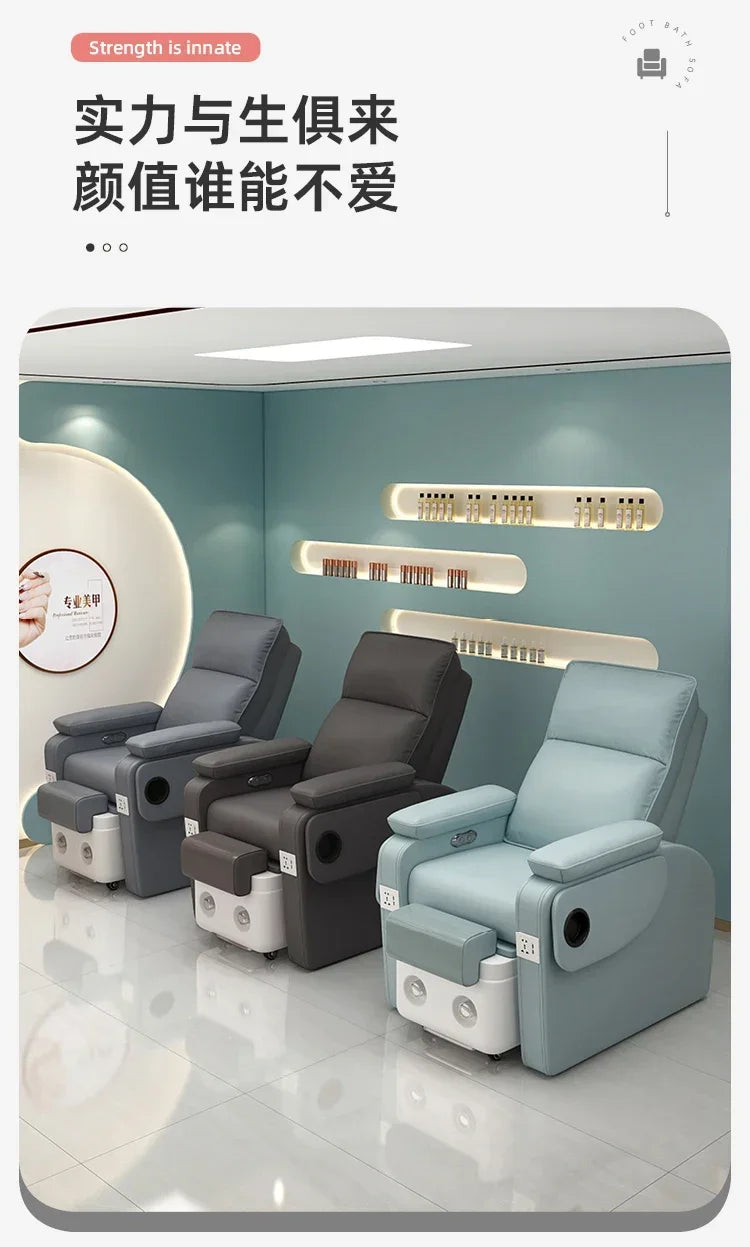 Massage Pedikürstuhl professioneller Spa-Luxus
 Kosmetikerin Nagelstudio Stühle Maniküre Pediküre Stuhl
 Salonmöbel