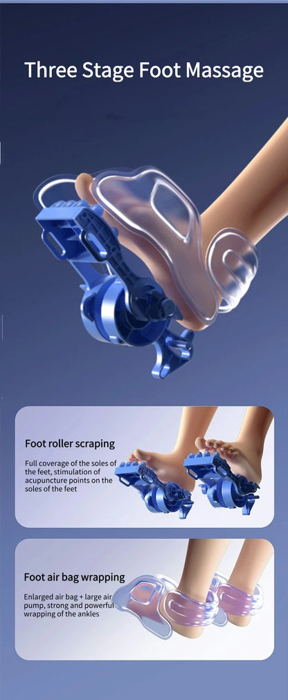 4D Smart Sensory Dual-Movement-SL-Track-Massagesessel, Thai-Stretch, elektrische Beinauflage, Liegesofa, Zero Gravity, Home-Office-Sessel