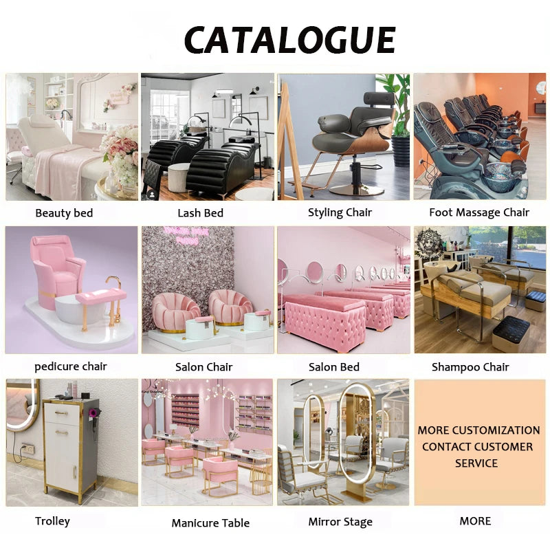Shampoo chair, electric intelligent spa massage table, shampoo bed