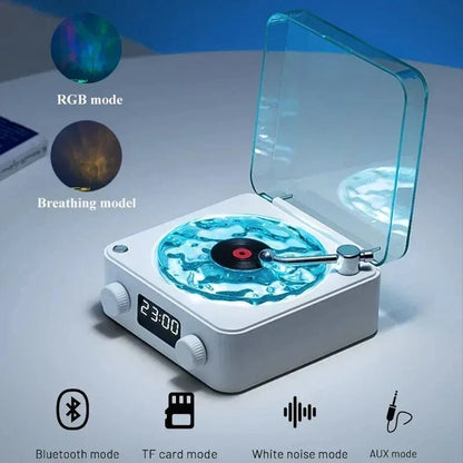 Mini Retro Bluetooth Speaker with White Noise & 3D Ambience