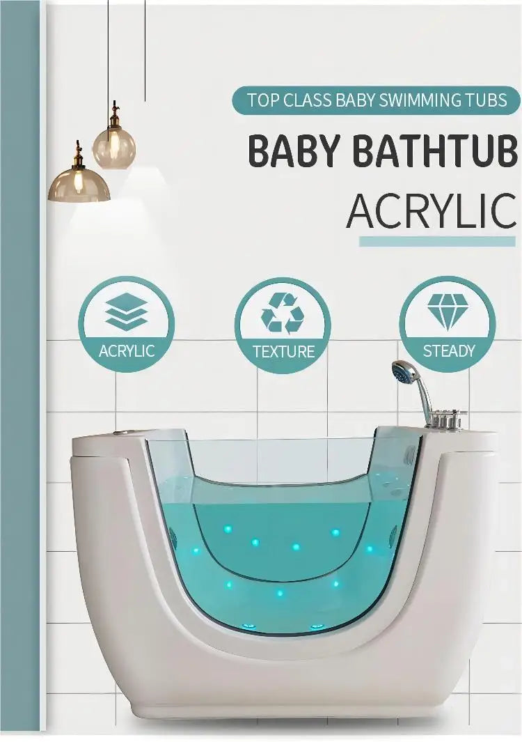 Top 1002 Baby Spa Bath Freestanding Acrylic Jet Spa Bath