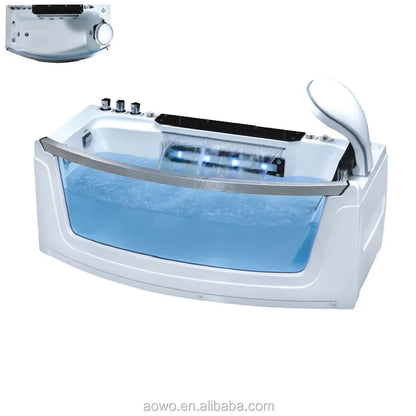 6072 Kit Whirlpool-Jacuzzi-Preise Einzelbadewannen mit Hydrotherapie-Spa Yacuzzi Eisbadewannen