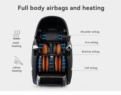 Best Top Ranking Full Body 4d 131 Plus Massage Chairs With Arm Rollers Massage