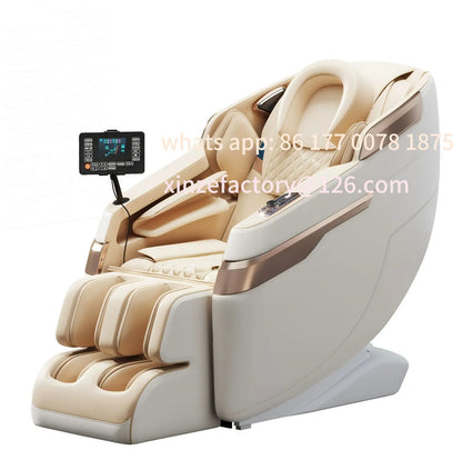 Anpassbarer Massagesessel, Smart, Vollautomatisch, Ganzkörpermassage, Multifunktional, Seniorenfreundlich, Deluxe