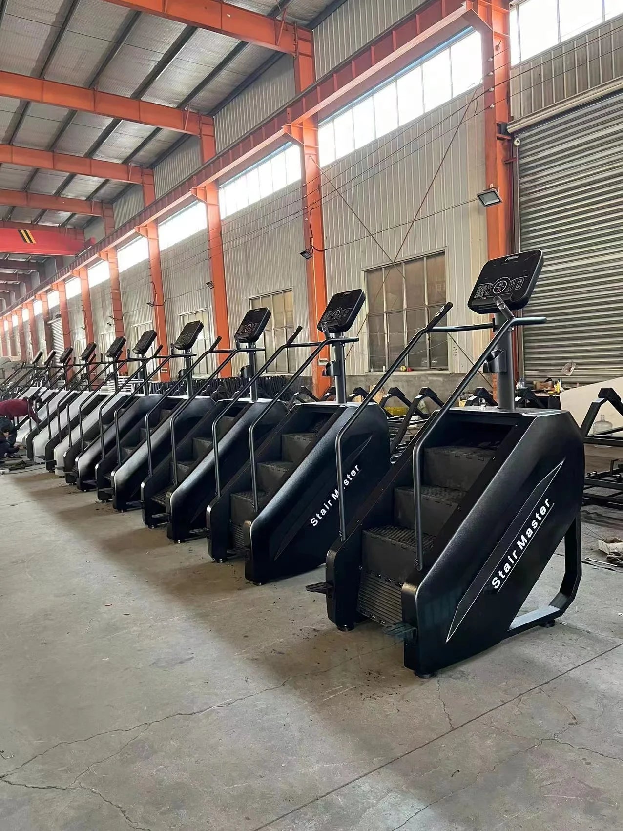 Fabrik Stair Master Klettermaschine Leiter Fitnessstudio Bodybuilding-Gerät Kommerzielles Cardio-Fitness-Treppensteiger