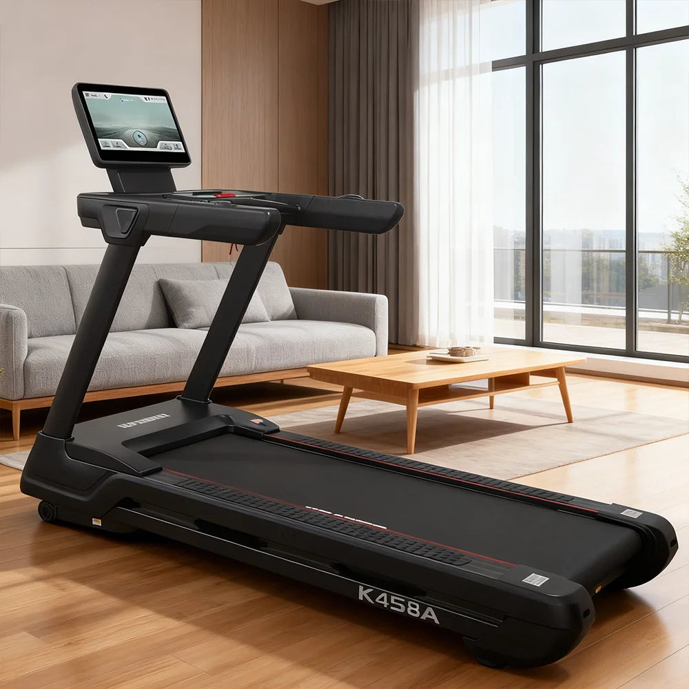 Elektrisches klappbares tragbares Laufband für Zuhause und Büro, leises Laufen, TFT-Display, Fitness-Trainingsgerät für