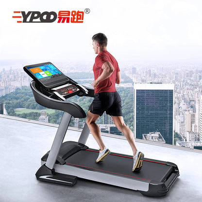 Gym Home Use Fitness Equipment Intelligent Electric Treadmill Indoor Exercise Running Machine Foldable Treadmill