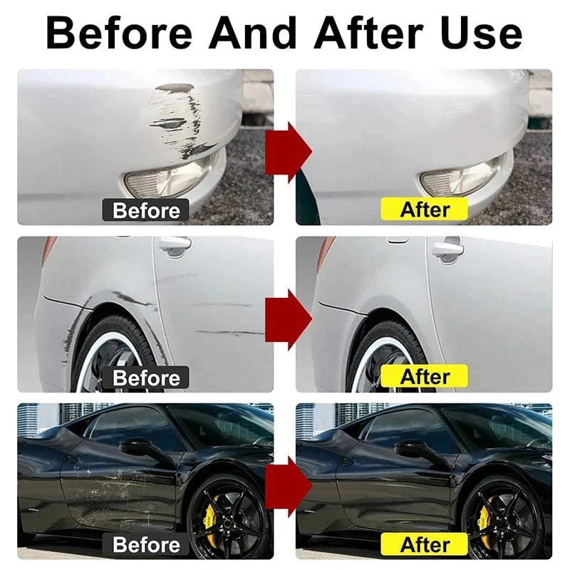 Car Scratch Repair Wax – Gentle Polish for Sun Lines, Nail Marks & Flying Paint