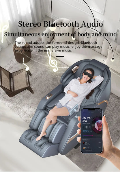 Massage Chair Full Body New Model Home Office Factory Electric Heating Kneading Luxury Zero Gravity Recliner Massage Chair