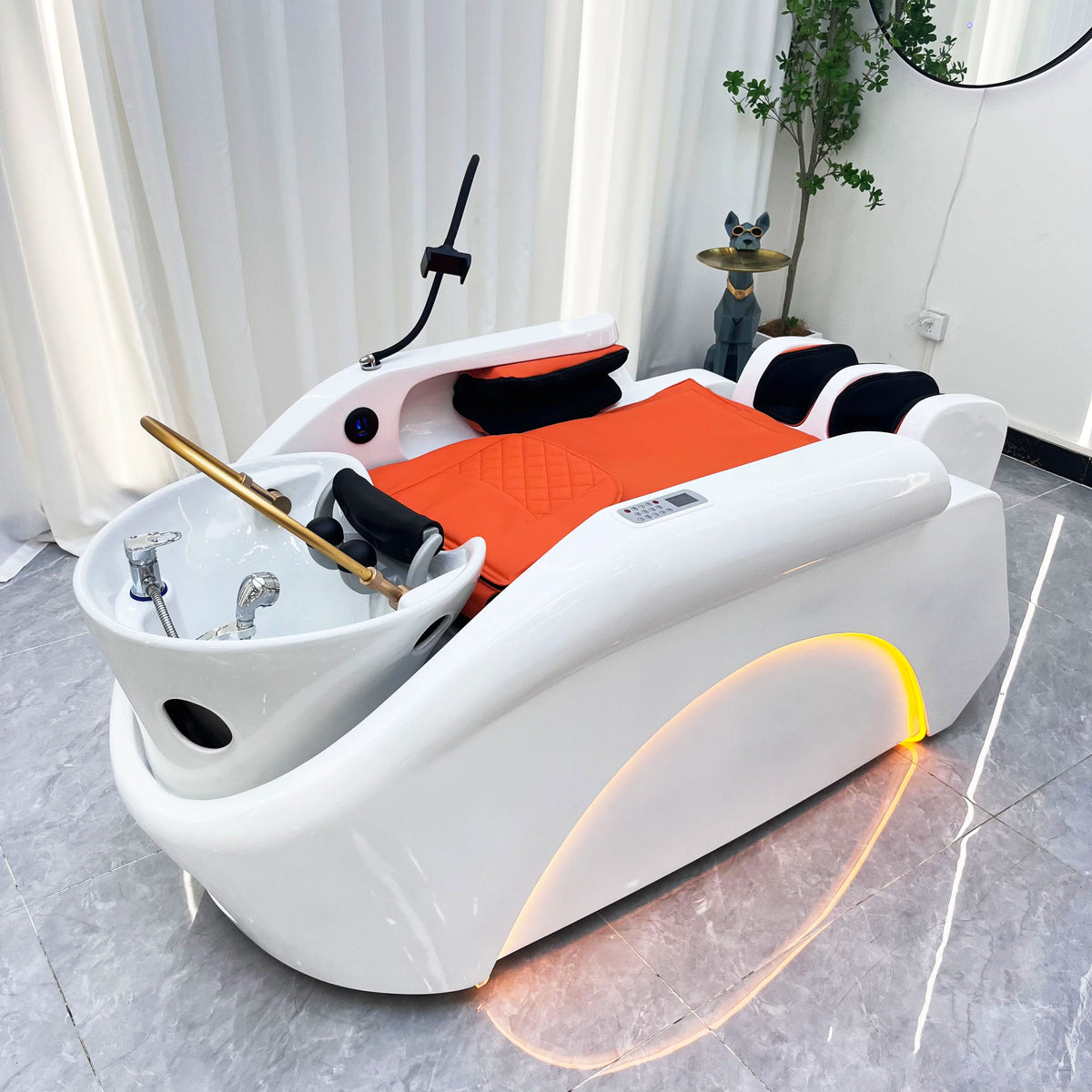 Shampoo chair, electric intelligent spa massage table, shampoo bed