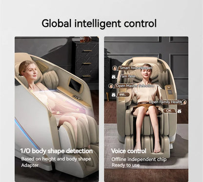 3 Year Warranty 4D SL-Track Zero Gravity full body AirBag Massager Chairs Home 3D Office Chair Luxury Electric Massage Sofa