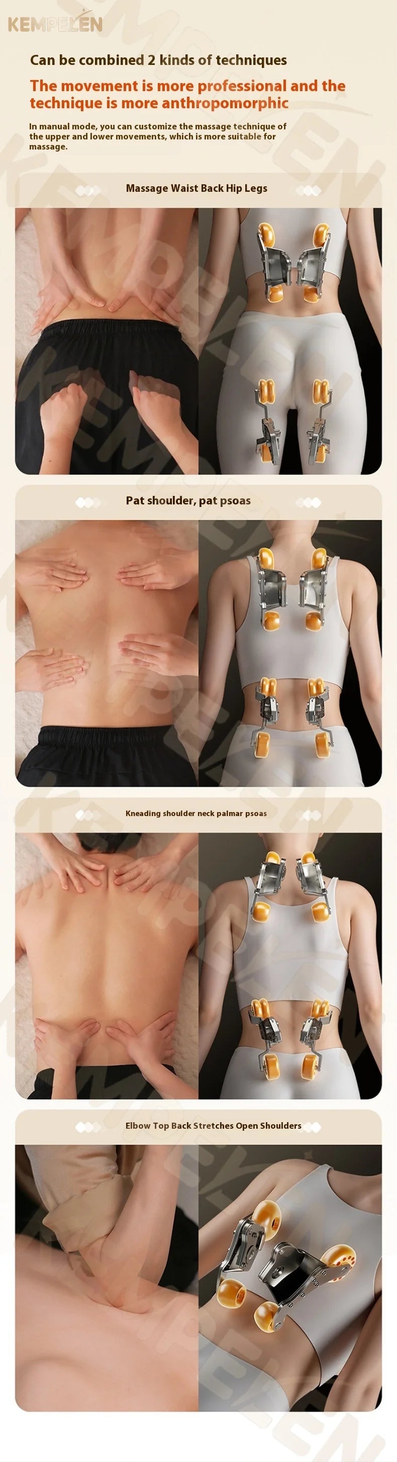 Flaggschiff 4D+3D Dual-Core Smart Massagesessel | KI-Zielerkennung & 149cm SL-Schiene | 6 Meditationsmodi & Zero Gravity Rocking